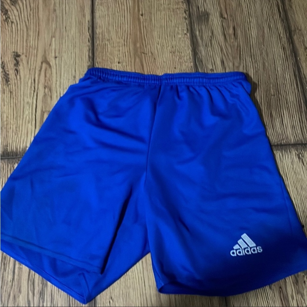 Adidas royal blue basketball shorts